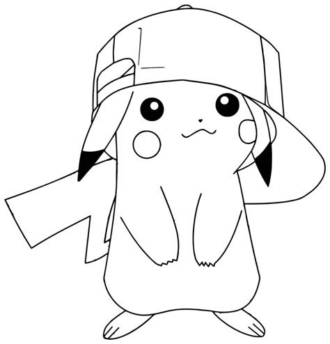 desenhos para colorir picachu|163 Páginas para colorir do Pikachu